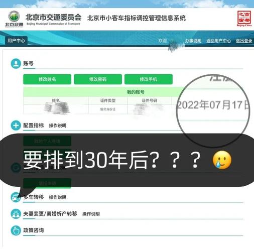 一个京牌一年多少钱？个人上牌指标新能源汽车！